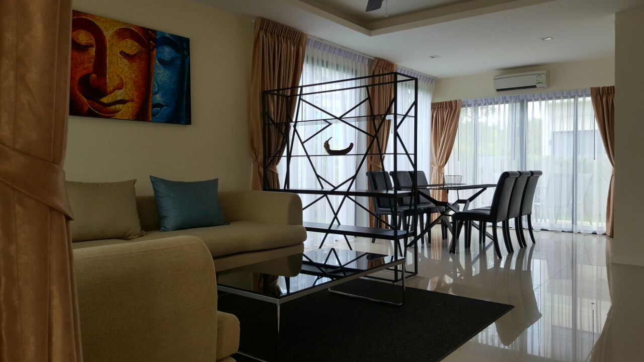 Шикарный таунхаус с 3 спальнями и с видом на сад в проекте Лагуна Парк, на пляже Бангтао/Лагуна