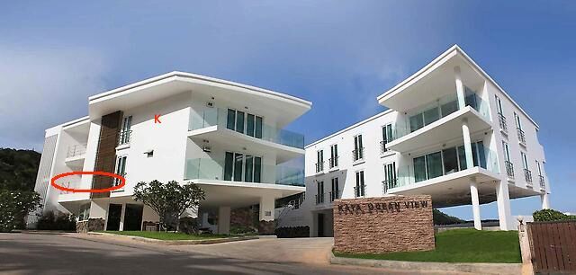 Прекрасные апартаменты с 1 спальней и с видом на город в проекте Ката Оушен Вью, на пляже Ката