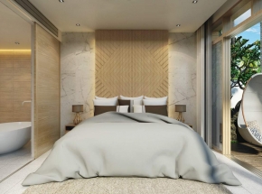 Превосходная вилла с 2 спальнями и с видом на бассейн в проекте Химмапана Виллас Террасс, на пляже Камала 