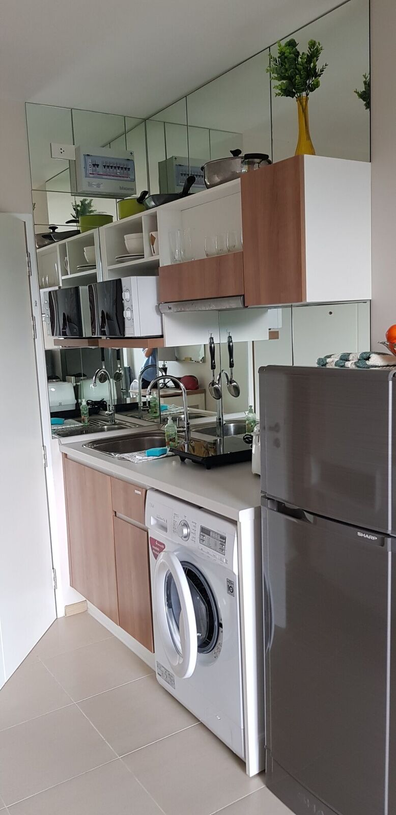 Cтильные апартаменты с 1 спальней и с видом на город в проекте Зескейп 1 Кондоминиум, на пляже Бангтао/Лагуна