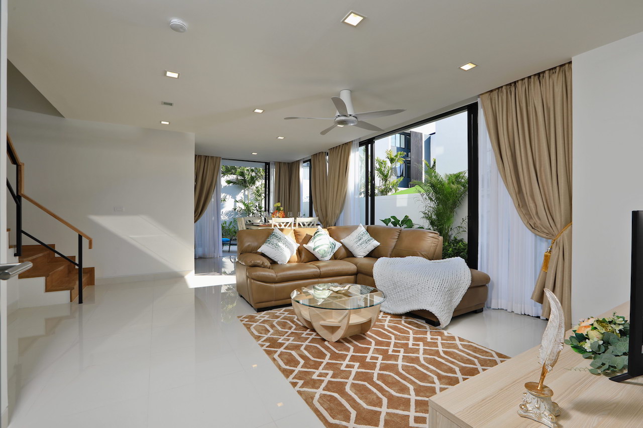 Потрясающая вилла с 3 спальнями и с видом на бассейн в проекте Лагуна Парк 2, на пляже Бангтао/Лагуна