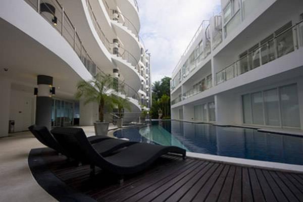 Великолепные апартаменты с 2 спальнями и с видом на море в проекте Сансет Плаза, на пляже Карон