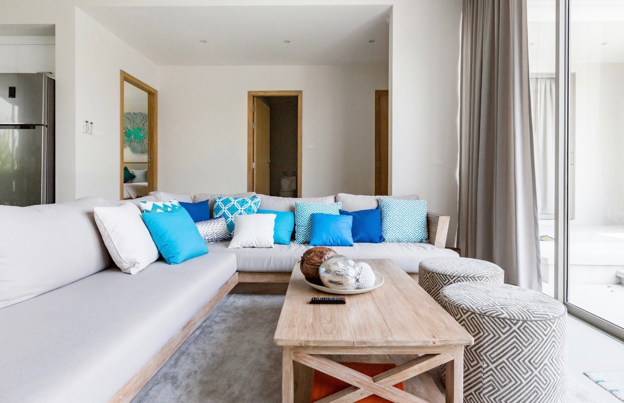 Роскошная вилла с 3 спальнями и с видом на бассейн в проекте Тричада, на пляже Бангтао/Лагуна