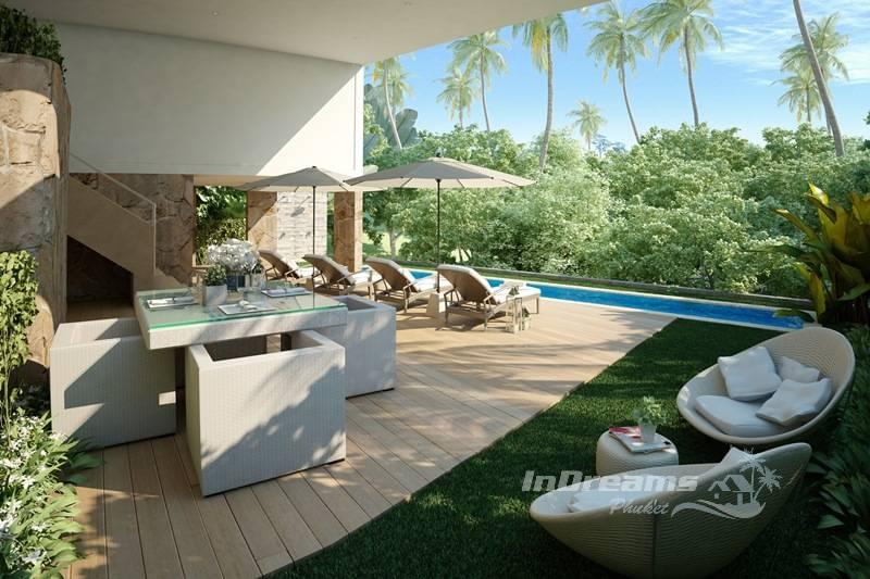 Потрясающие апартаменты с 1 спальней и с видом на море в проекте Ката Оушен Вью, на пляже Ката