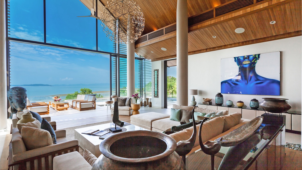 Превосходная вилла премиум класса с 7 спальнями и с видом на море в проекте Зе Бэй, на пляже Мыс Яму