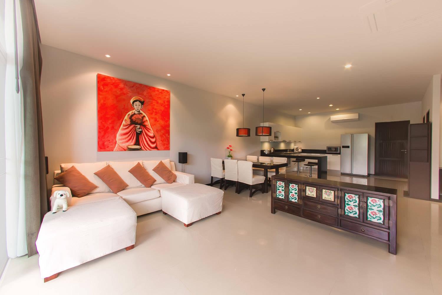 Превосходная вилла с 3 спальнями и с видом на бассейн в проекте Оникс, на пляже Найхарн