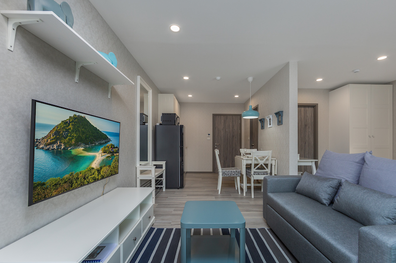 Роскошные апартаменты с 1 спальней и с видом на бассейн в проекте Зе Тайтл Резиденс Наянг, на пляже Найянг