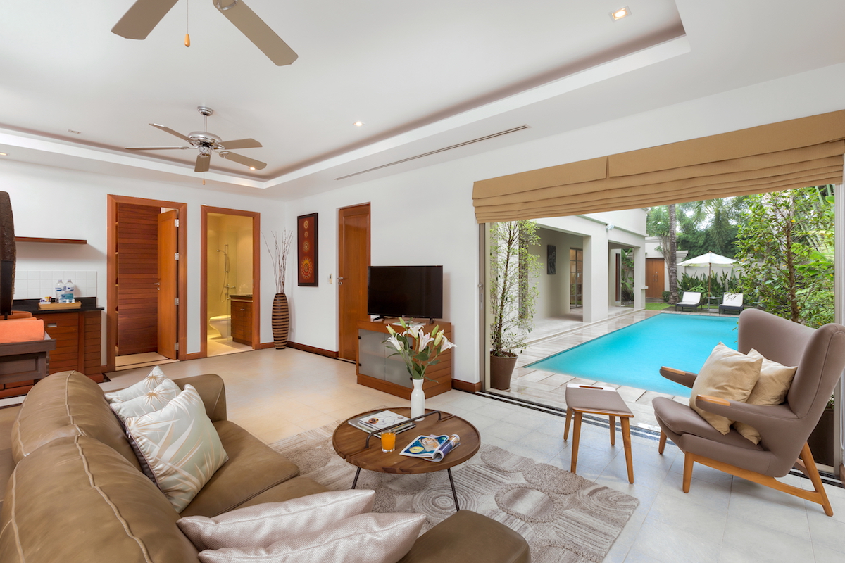 Сказочная вилла с 3 спальнями и с видом на бассейн в проекте Зе Резиденс Бангтао, на пляже Бангтао/Лагуна (+ Видео обзор)