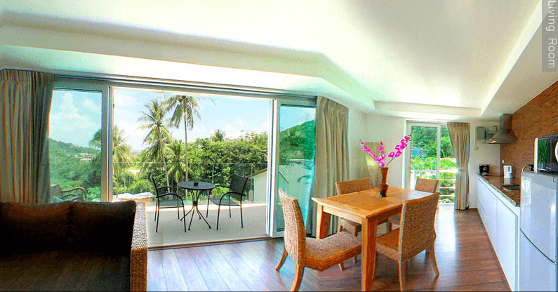 Превосходные апартаменты с 2 спальнями и с видом на море в проекте Ката Оушен Вью, на пляже Ката