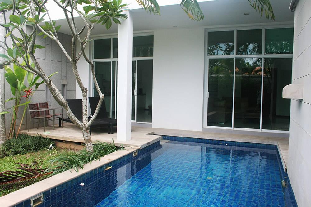 Комфортабельная вилла с 3 спальнями и с видом на бассейн в проекте Оксиджен, на пляже Найхарн