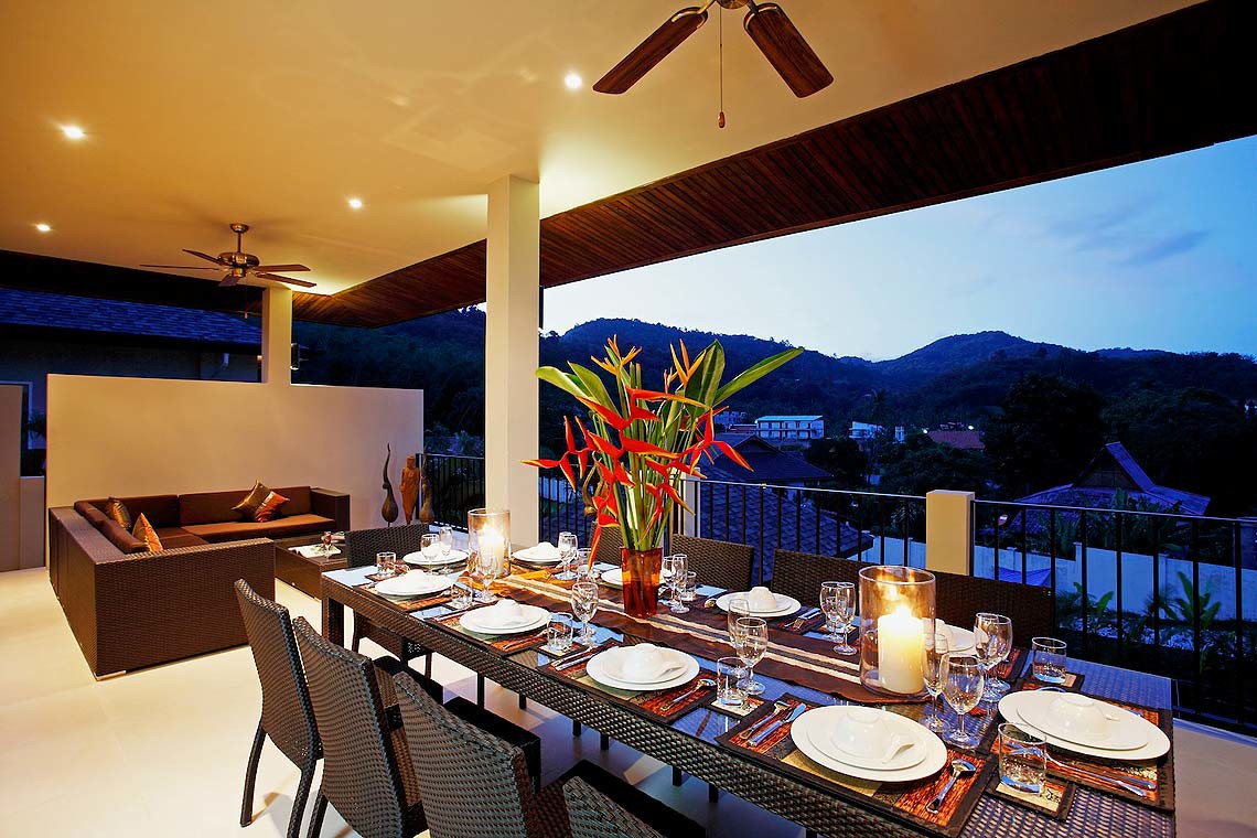 Восхитительная вилла с 7 спальнями и с видом на бассейн в проекте Зе Виллас, на пляже Найхарн