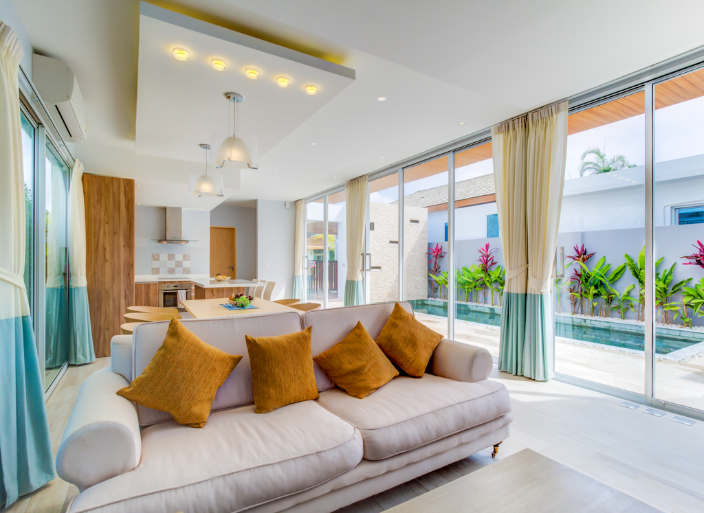 Сногсшибательная вилла с 3 спальнями и с видом на бассейн в проекте Сигнача виллас, на пляже Найхарн