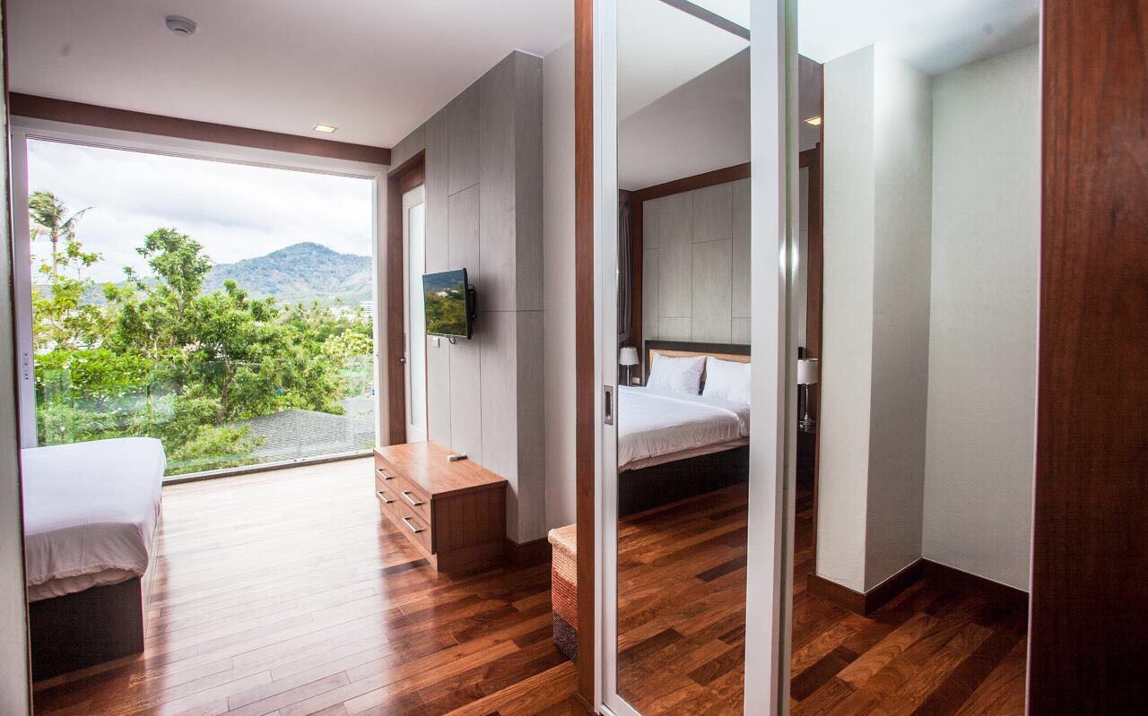 Сногсшибательные апартаменты с 2 спальнями и с видом на город в проекте Ку Концепт, на пляже Ката