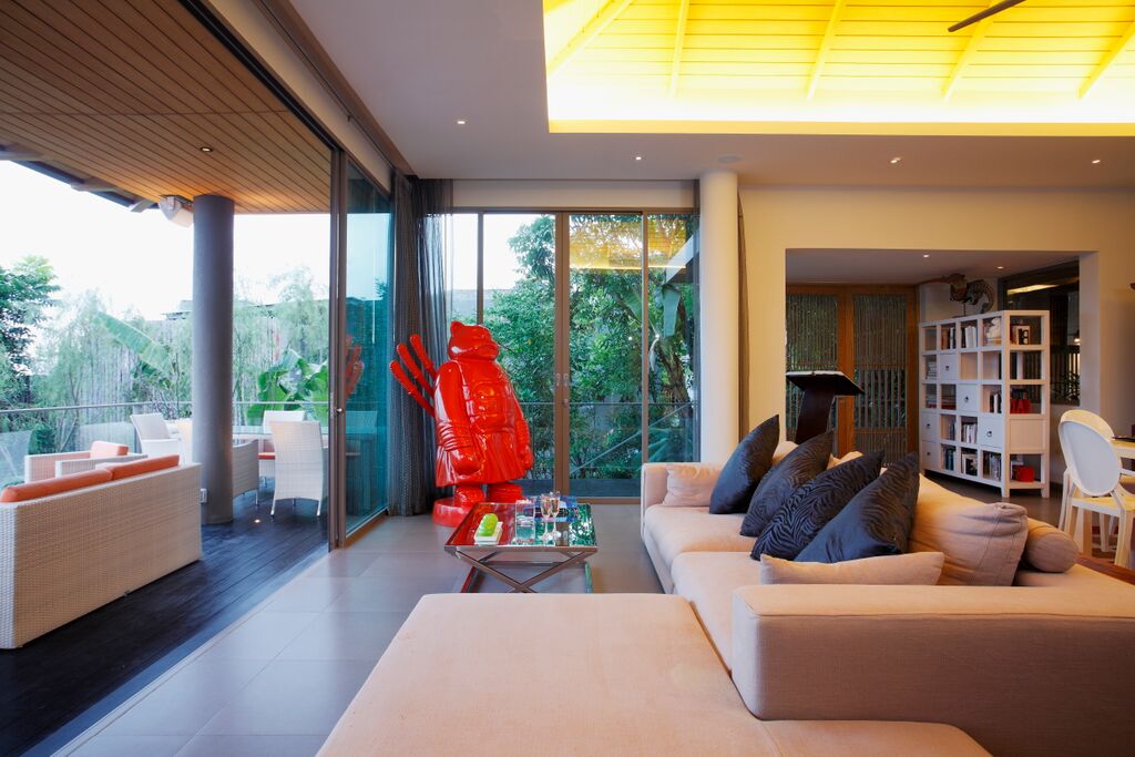 Комфортабельная вилла с 3 спальнями и с видом на море в проекте Ля Колин, на пляже Лаян 