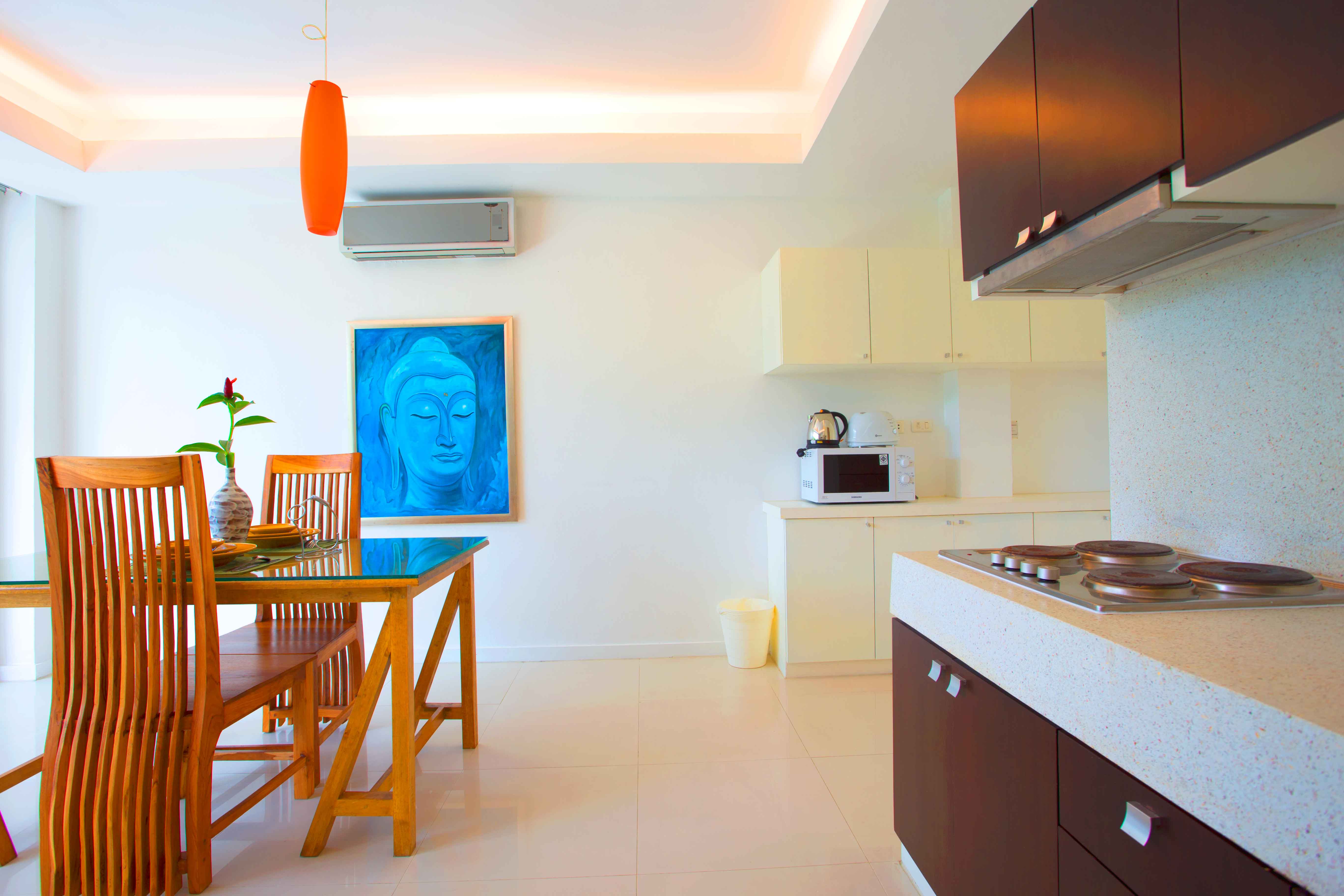 Роскошные апартаменты с 2 спальнями и с видом на горы в проекте Зе Tрис резиденс, на пляже Камала 