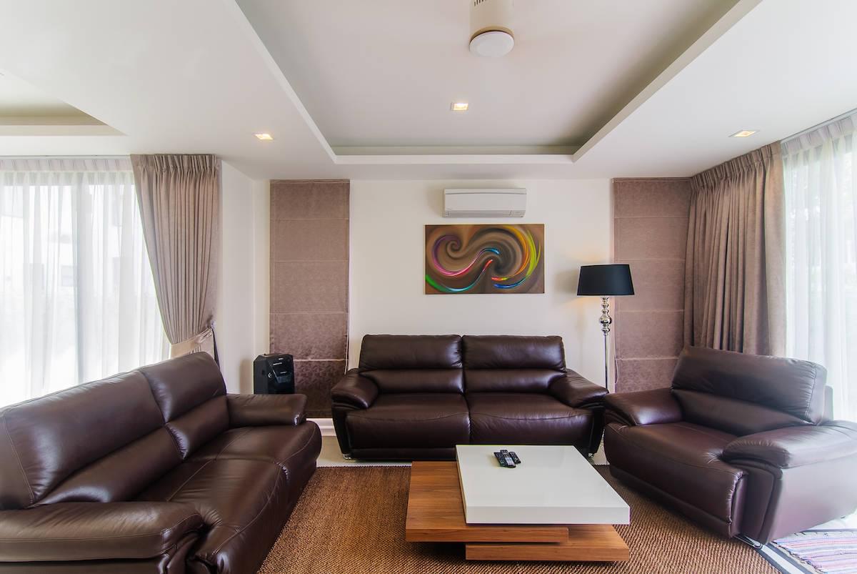 Великолепная вилла с 4 спальнями и с видом на сад в проекте Лагуна Парк, на пляже Бангтао/Лагуна