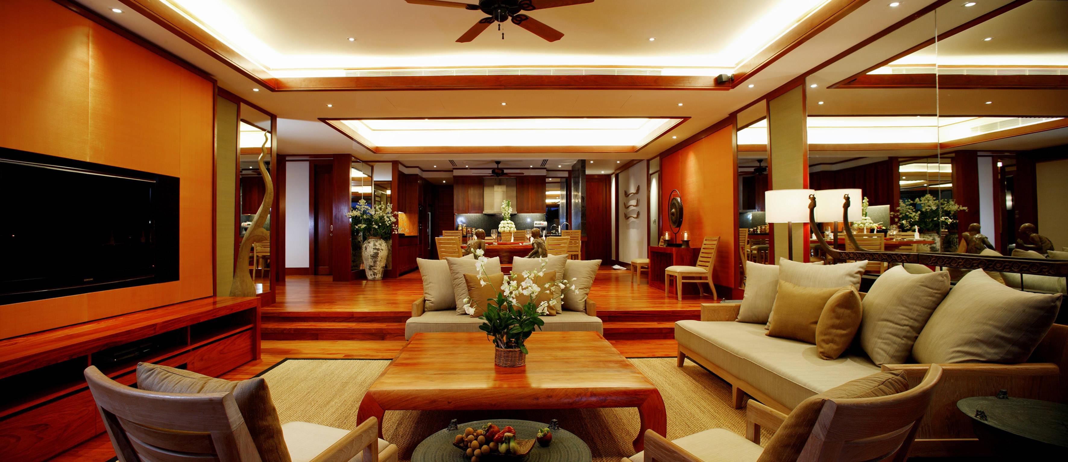 Шикарные апартаменты с 3 спальнями и с видом на море в проекте Андара, на пляже Камала 