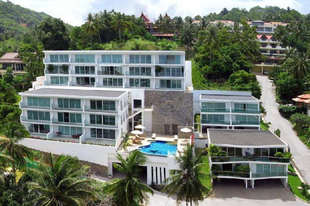 Cтильные апартаменты с 1 спальней и с видом на море в проекте Ката Оушен Вью, на пляже Ката