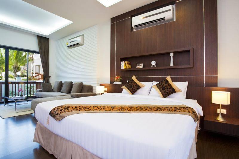 Роскошные апартаменты с 1 спальней и с видом на сад в проекте Равай Гранд Хаус, на пляже Равай