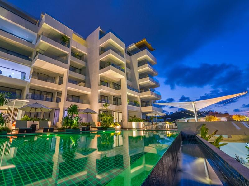 Восхитительные апартаменты с 3 спальнями и с видом на море в проекте Сансури, на пляже Сурин