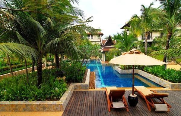 Прекрасные апартаменты с 2 спальнями и с видом на сад, не далеко от моря в проекте Маантаван, на пляже Бангтао/Лагуна