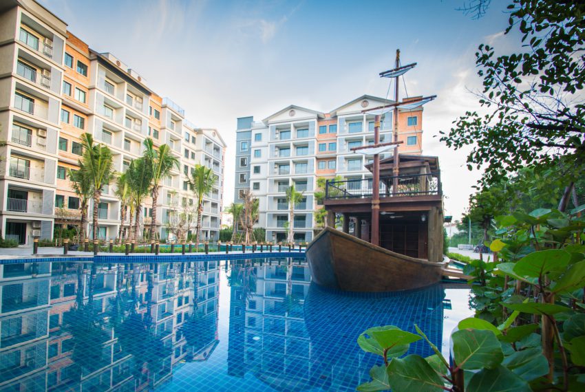 Восхитительные апартаменты с 2 спальнями и с видом на бассейн в проекте Зе Тайтл Резиденс Наянг, на пляже Найянг