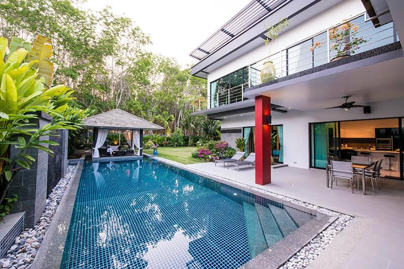 Сногсшибательная вилла с 3 спальнями и с видом на бассейн в проекте Даймонд Виллас, на пляже Бангтао/Лагуна