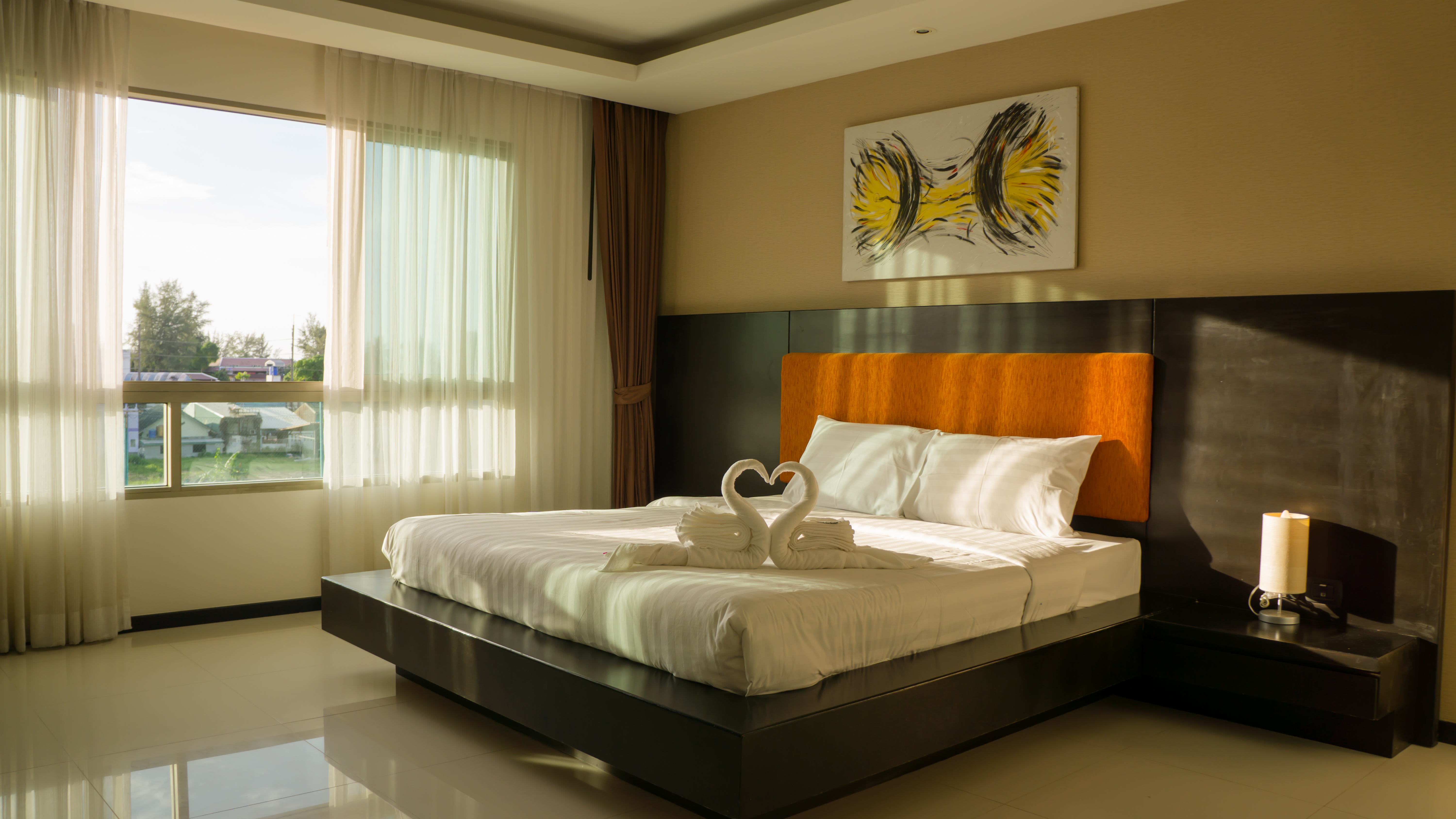 Превосходные апартаменты с 2 спальнями и с видом на город в проекте Реджент Камала, на пляже Камала 