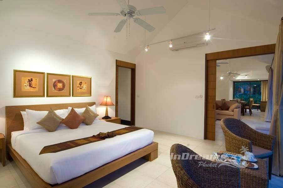 Прекрасная вилла с 2 спальнями и с видом на бассейн в проекте Равай Виллас, на пляже Равай