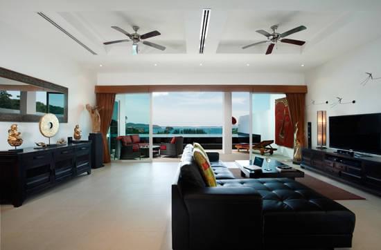 Роскошные апартаменты с 3 спальнями и с видом на море в проекте Камала Фолс, на пляже Камала 