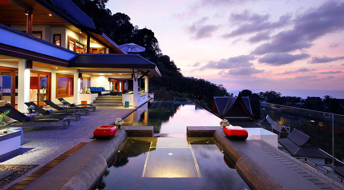 Потрясающая вилла с 5 спальнями и с видом на море в проекте Аяра Сурин, на пляже Сурин