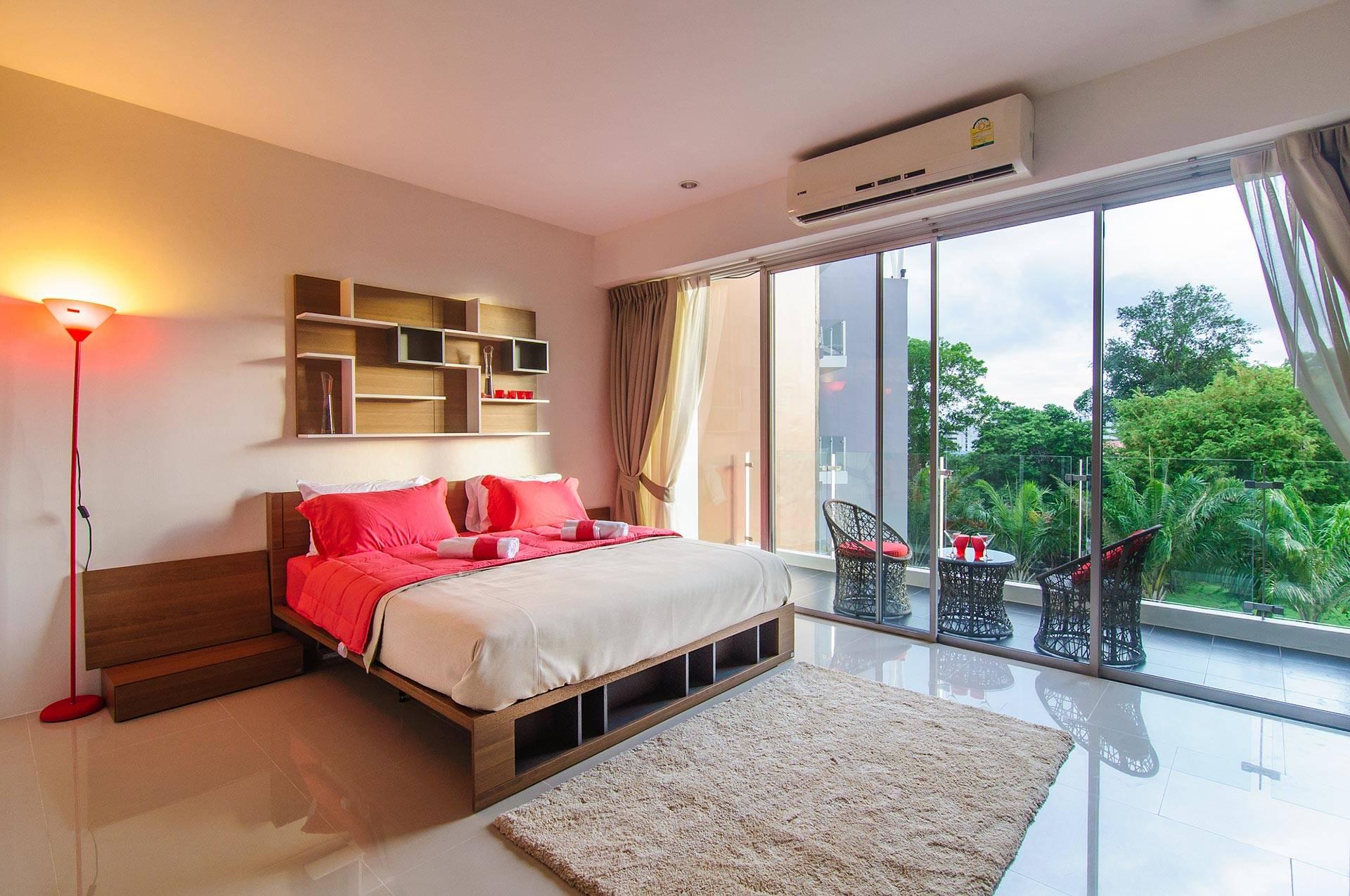 Роскошные апартаменты с 1 спальней и с видом на бассейн в проекте Карон Чик, на пляже Карон