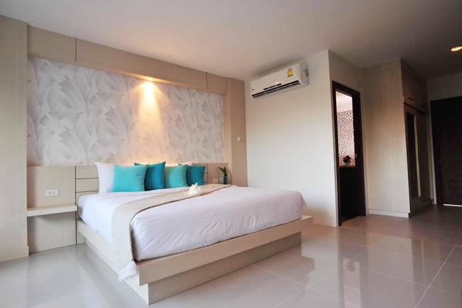 Cтильные апартаменты с 1 спальней и с видом на сад, не далеко от моря в проекте Чалонг Бичфронт, на пляже Чалонг