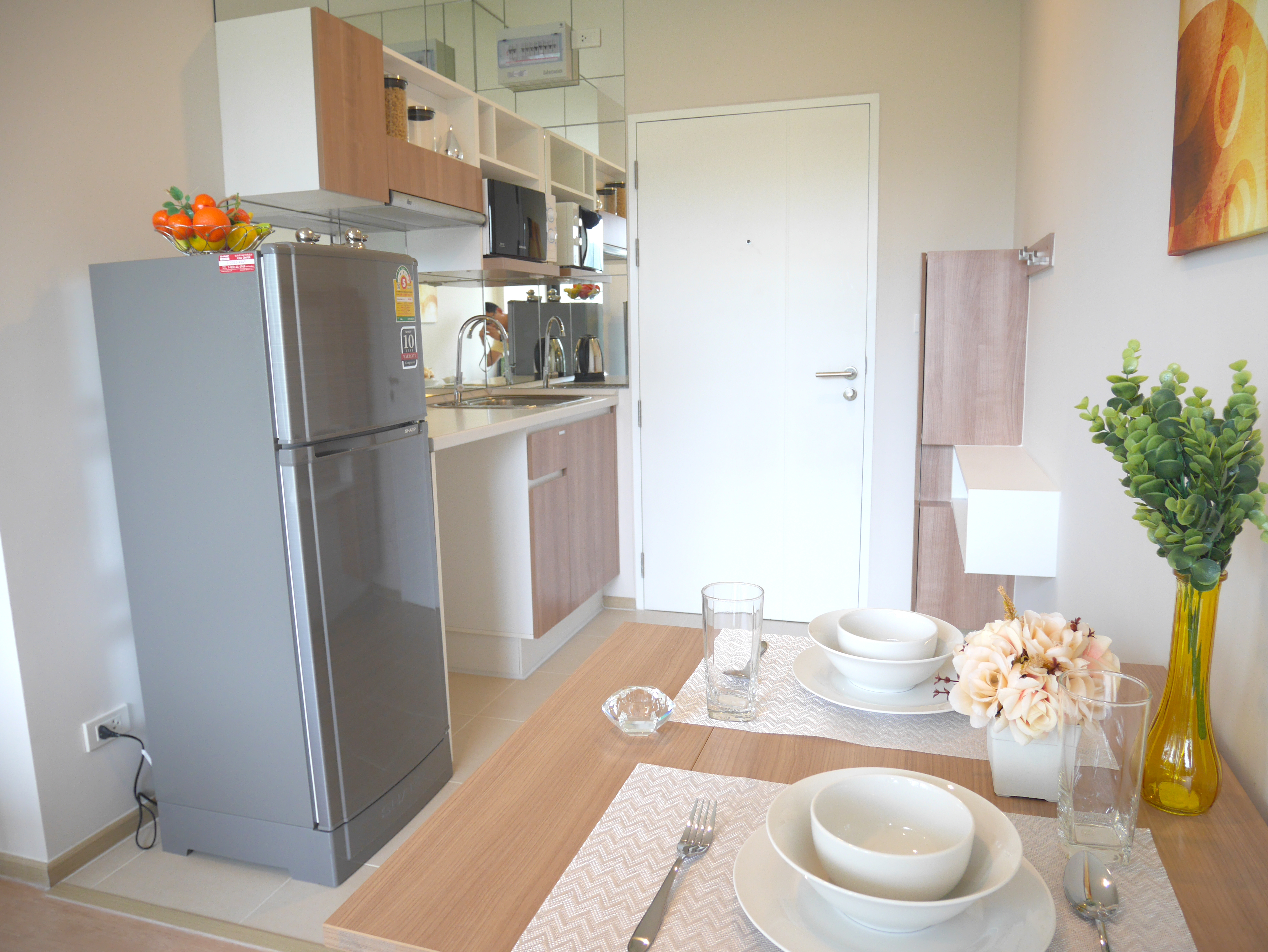 Превосходные апартаменты с 1 спальней и с видом на город в проекте Зескейп 1 Кондоминиум, на пляже Бангтао/Лагуна