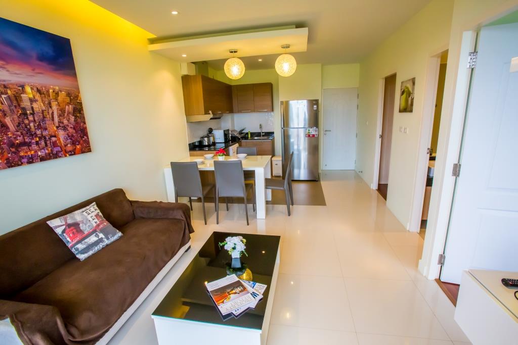 Сказочные апартаменты с 2 спальнями и с видом на горы в проекте Лаго, на пляже Найхарн