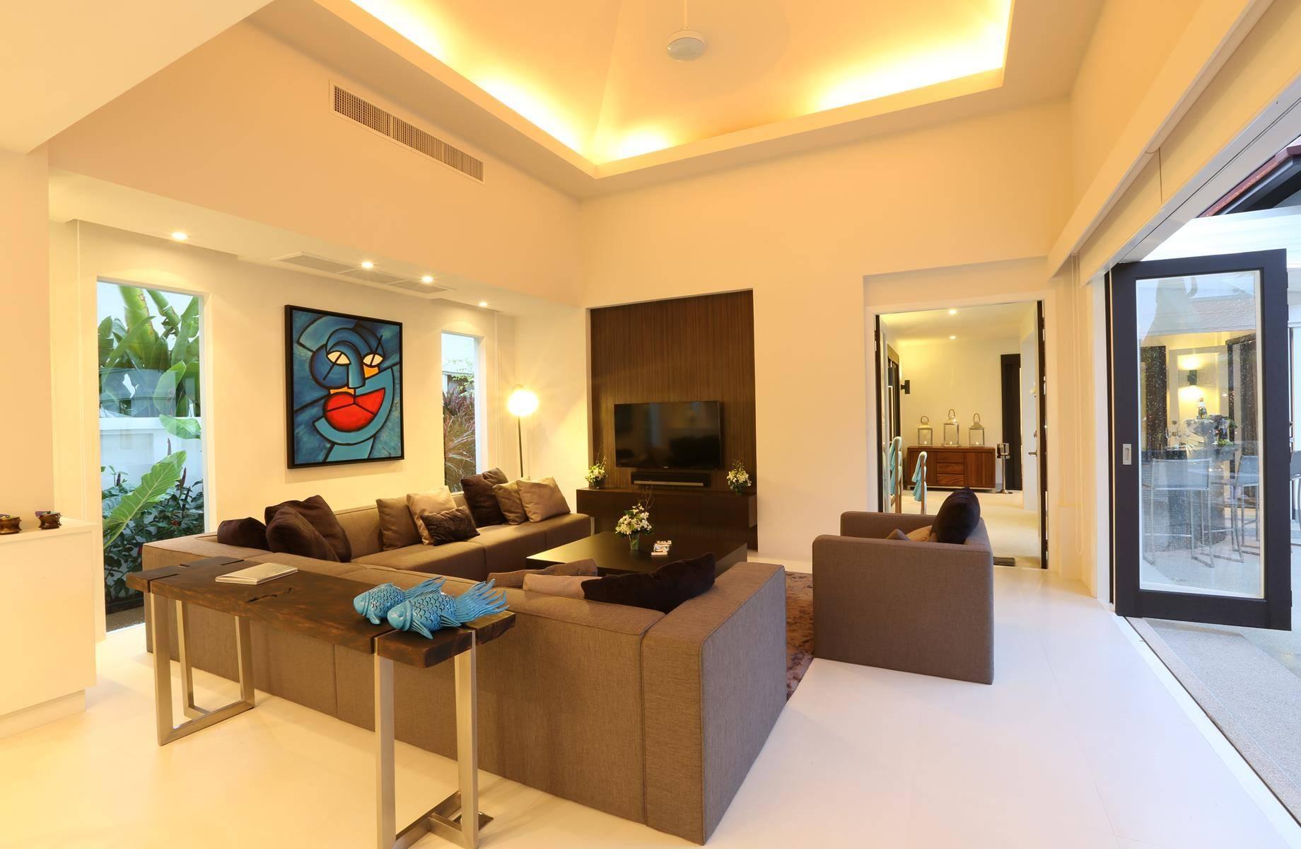 Прекрасная вилла с 4 спальнями и с видом на бассейн в проекте Сайтан, на пляже Бангтао/Лагуна (+ Видео обзор)