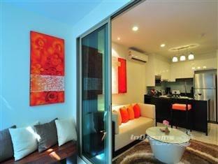 Превосходные апартаменты с 1 спальней и с видом на город в проекте Реджент Камала, на пляже Камала 