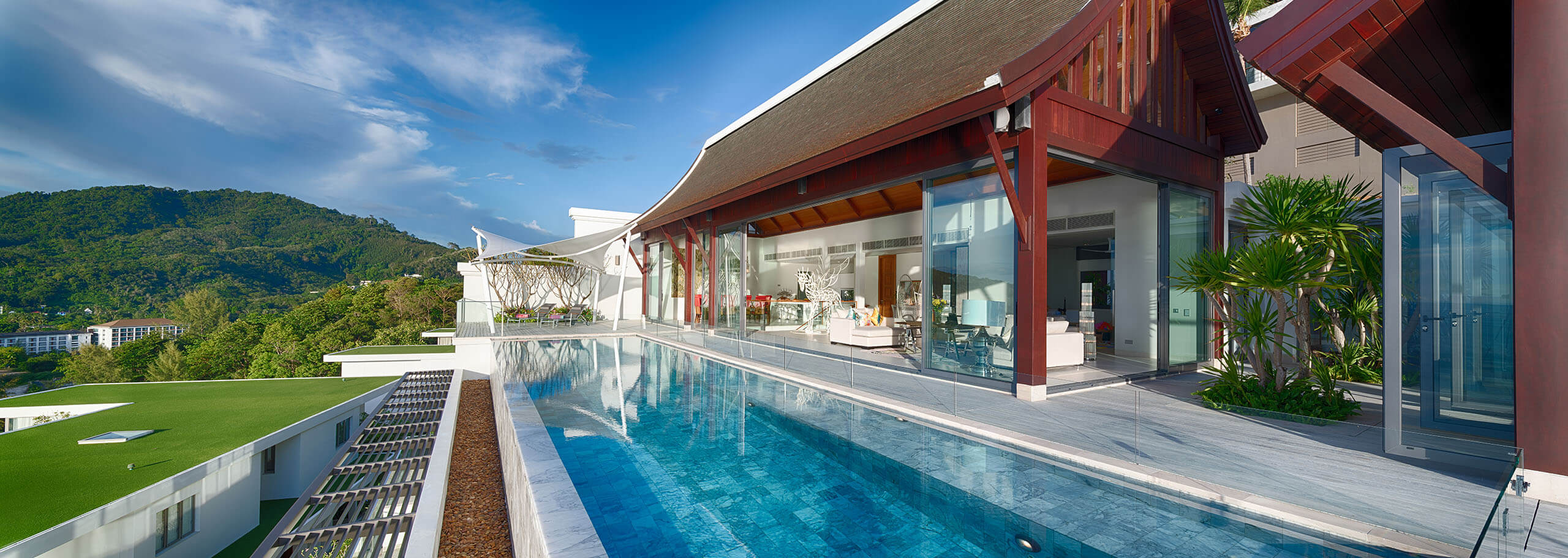 Сказочная вилла премиум класса с 4 спальнями и с видом на море в проекте Малайвана, на пляже Найтон