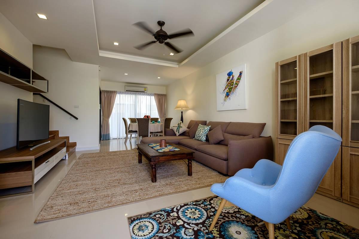 Сногсшибательный таунхаус с 3 спальнями и с видом на сад в проекте Лагуна Парк, на пляже Бангтао/Лагуна