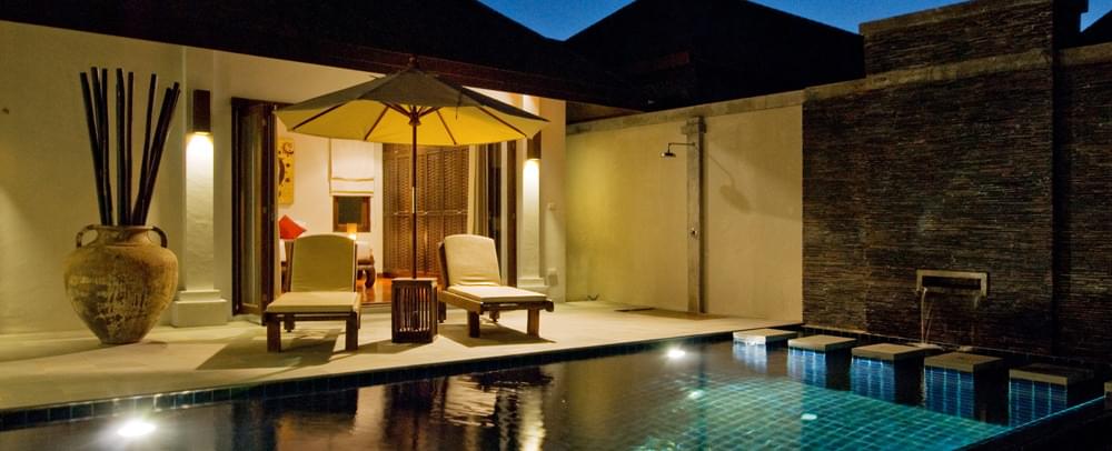 Комфортабельная вилла с 2 спальнями и с видом на бассейн в проекте Суксан, на пляже Равай