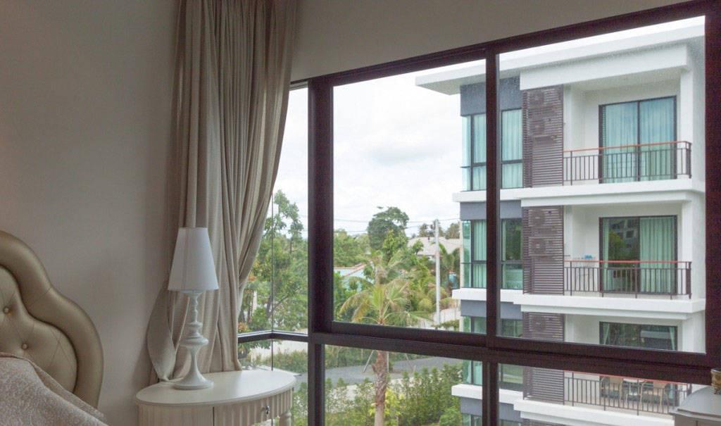 Комфортабельные апартаменты с 2 спальнями и с видом на бассейн, не далеко от моря в проекте Зе Тайтл Равай, на пляже Равай