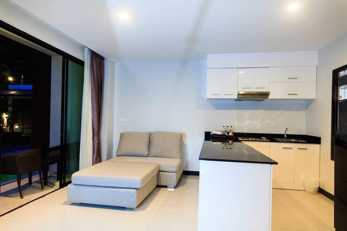 Восхитительные апартаменты с 2 спальнями и с видом на сад в проекте Зе Крис, на пляже Сурин