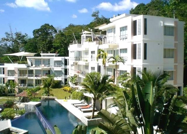 Прекрасные апартаменты с 1 спальней и с видом на горы в проекте Камала Фолс, на пляже Камала 