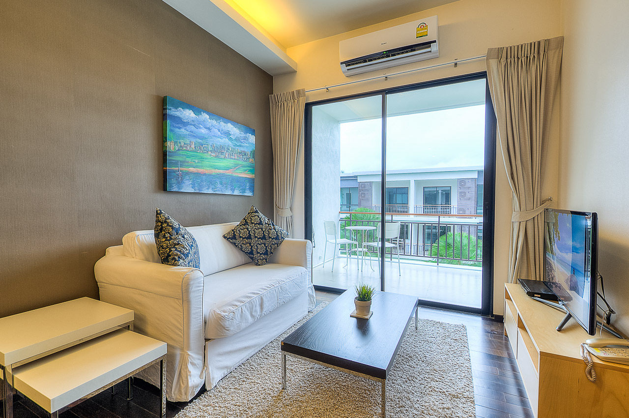 Роскошные апартаменты с 2 спальнями и с видом на бассейн, не далеко от моря в проекте Зе Тайтл Равай, на пляже Равай