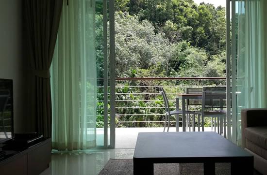 Прекрасные апартаменты с 1 спальней и с видом на горы в проекте Камала Фолс, на пляже Камала 