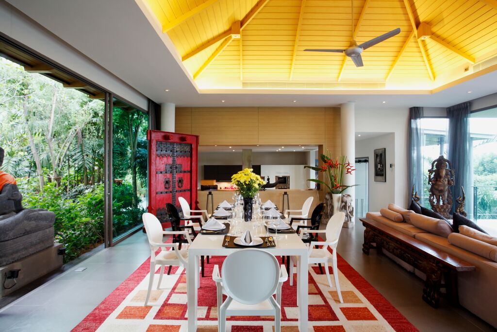 Комфортабельная вилла с 3 спальнями и с видом на море в проекте Ля Колин, на пляже Лаян 