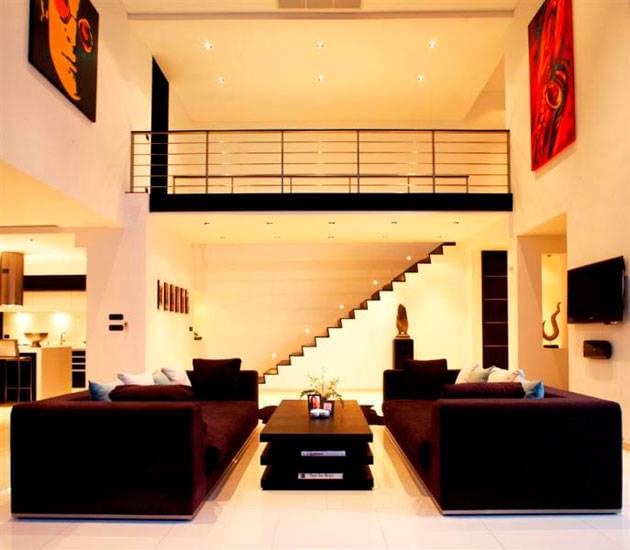 Удобная вилла премиум класса с 5 спальнями и с видом на море в проекте Вилла Замани, на пляже Сурин