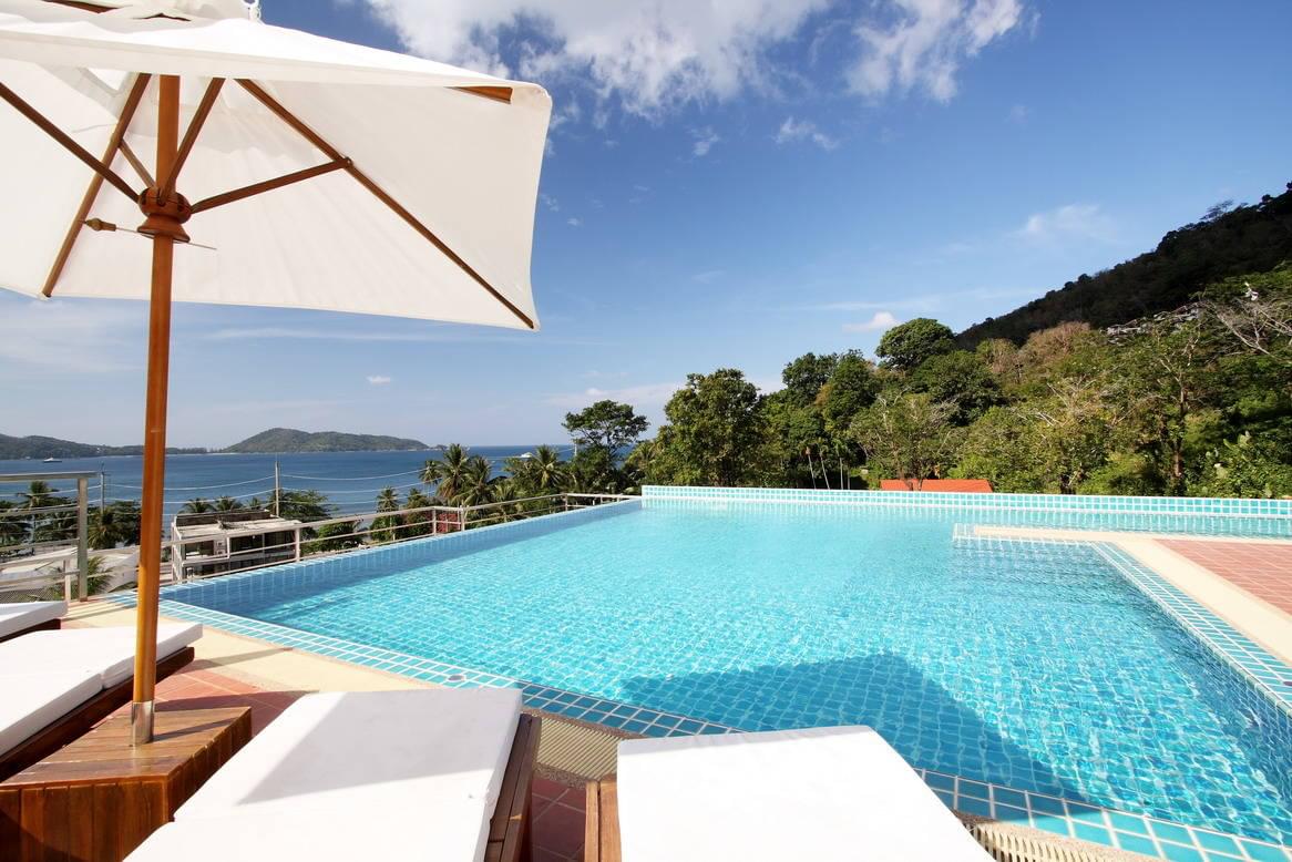 Превосходные апартаменты с 3 спальнями и с видом на море в проекте Зе бэй клиф, на пляже Патонг 