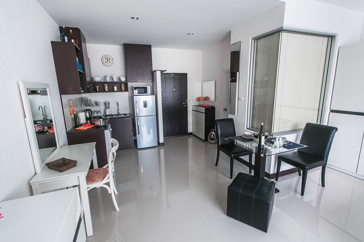 Великолепные апартаменты с 1 спальней и с видом на город в проекте Карон Чик, на пляже Карон