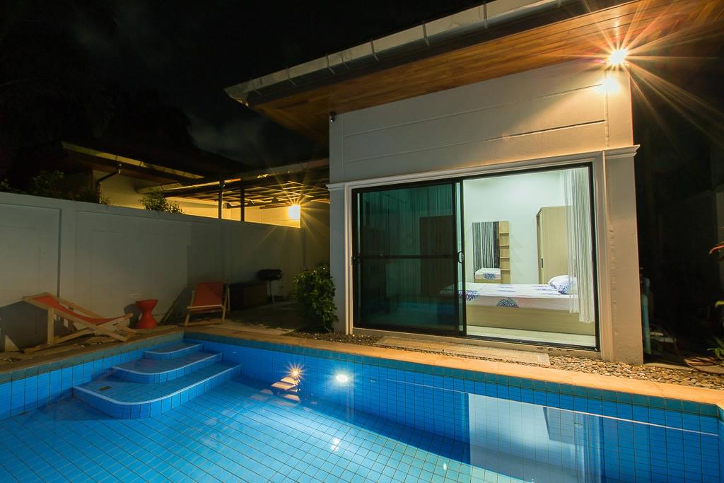 Cтильная вилла с 3 спальнями и с видом на сад, на пляже Чалонг